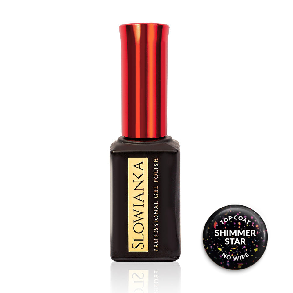 Slowianka Top Coat No Wipe Shimmer Star